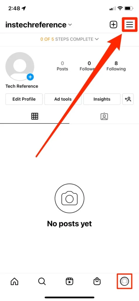 temporarily disable your instagram account