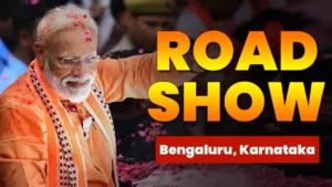 PM Narendra Modi's 26km roadshow in Bengaluru and His Speech