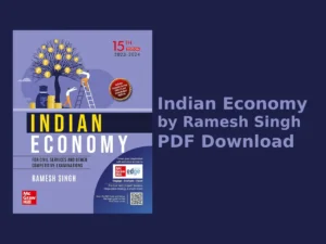 Indian Economy by Ramesh Singh PDF