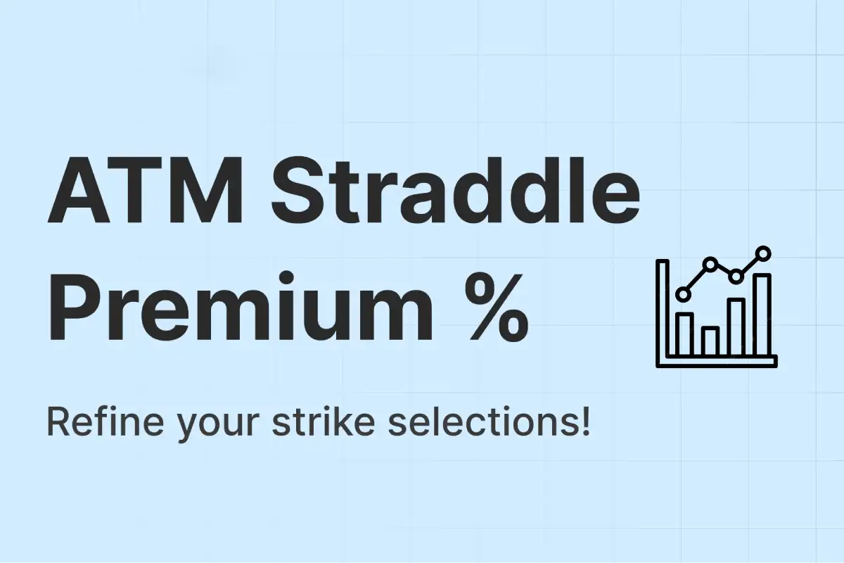 ATM premium for straddle